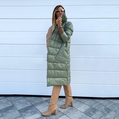 Ladies Full Length Puffer Coat